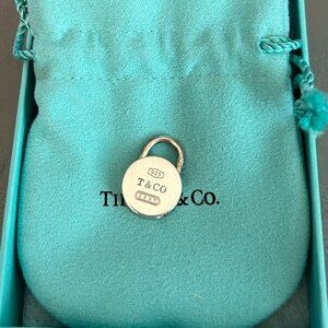 Tiffany Padlock Charm Sterling Silver